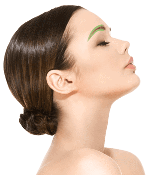 Upper eyebrows face area Laser Hair Removal in Tampa